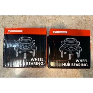 A-Premium Wheel Hub Bearing Assembly Pair HB13221-C 5-Lug with ABS Ring Set of 2